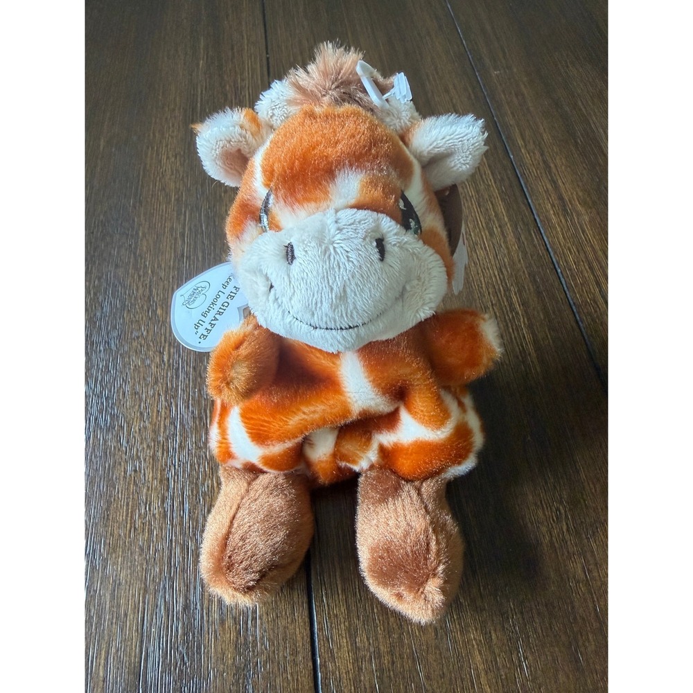 Precious Moments Raffie Giraffe Keep Looking Up Plush Aurora Orange White 8"